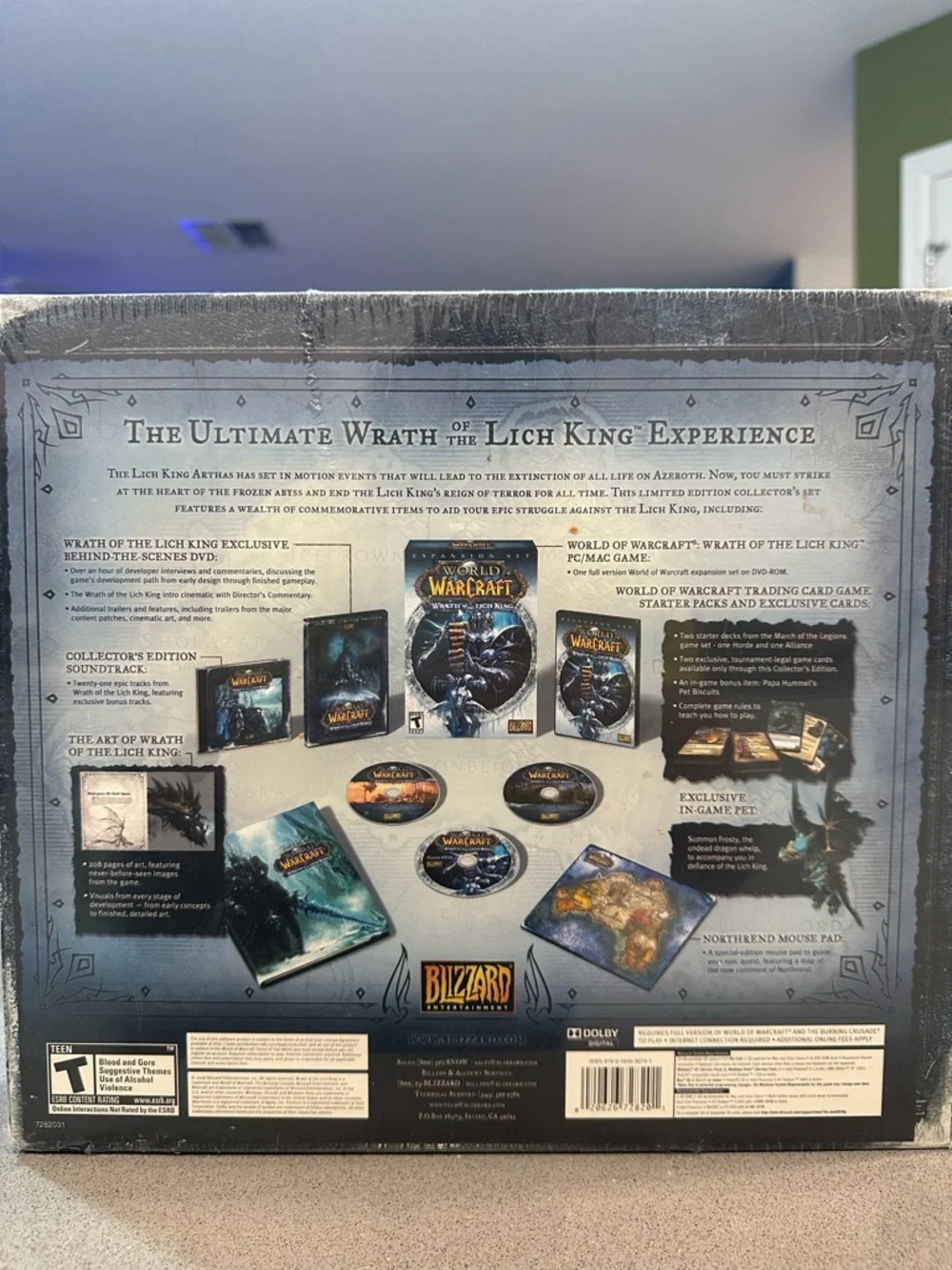 Blizzard World of Warcraft: Wrath of the Lich King Collector's Edition - Black